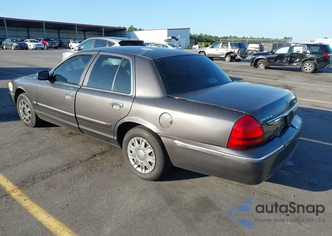 2008 Mercury Grand Marquis Gs z USA, uszkodzony, nr VIN 2MEFM74V78X607599